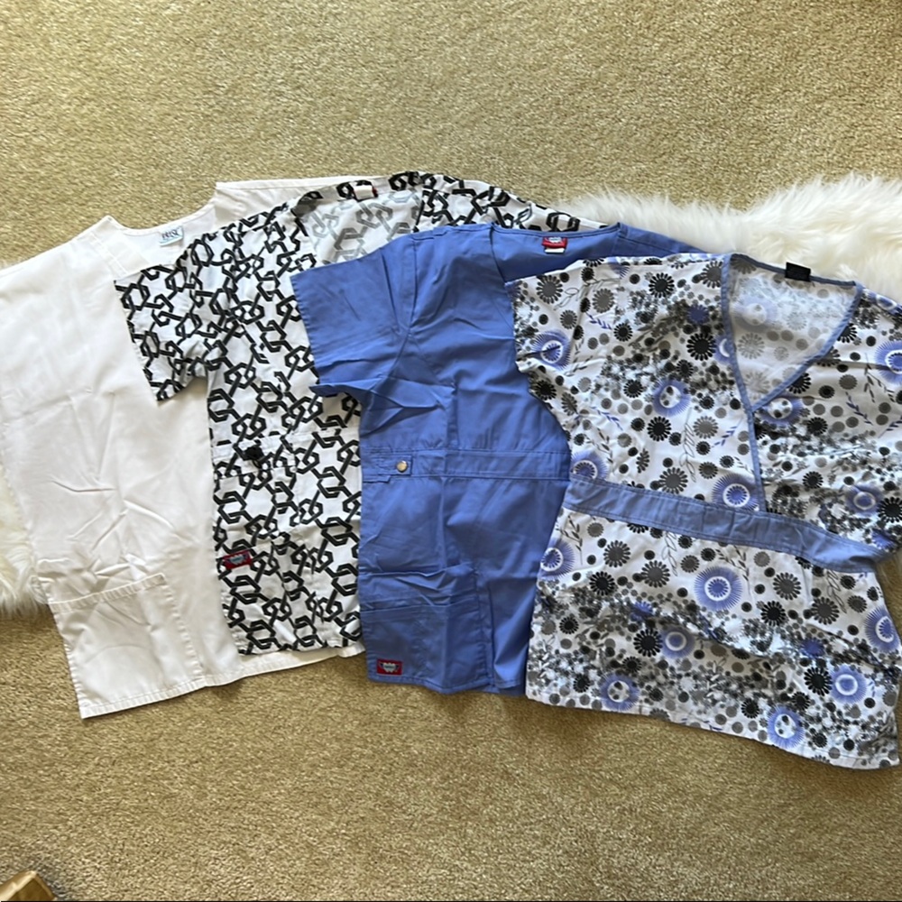 Colorful Women’s Scrub Top Set #15